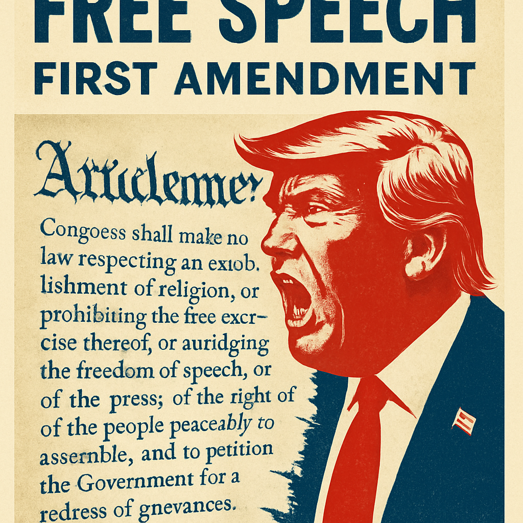 Protect 1st Amendment from Trump - Sora