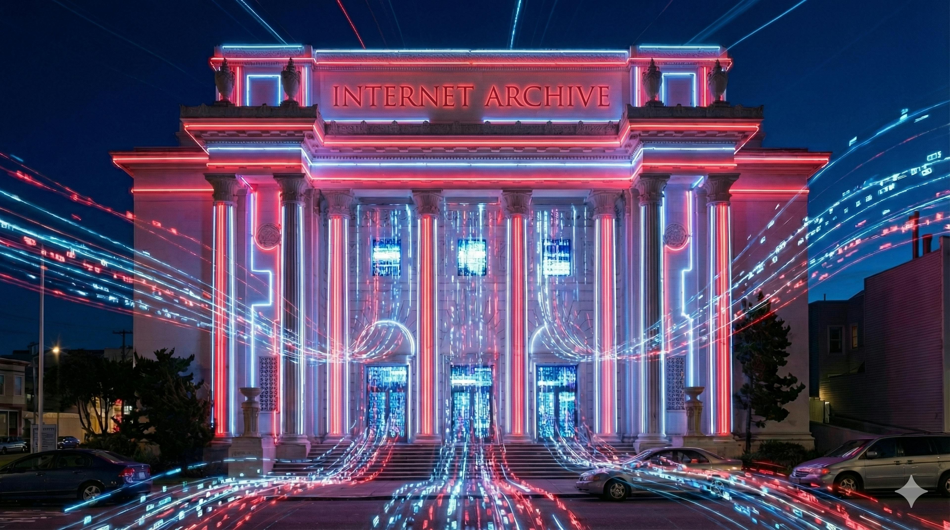 Internet Archive illustration